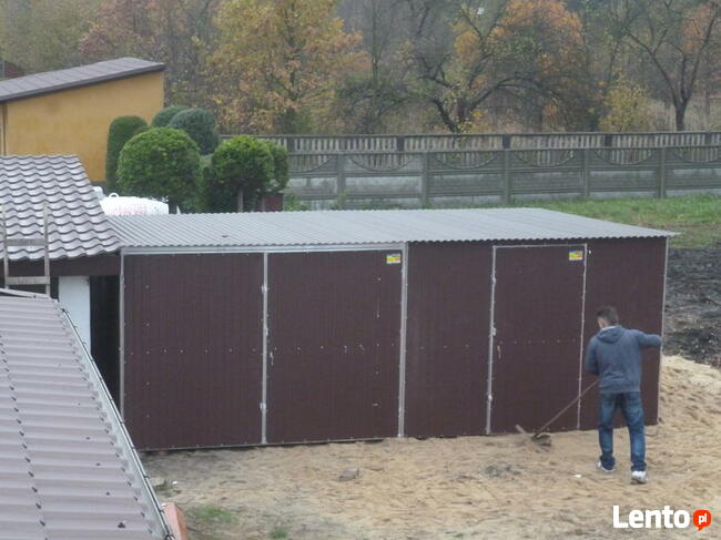 Garaż blaszany 3x5