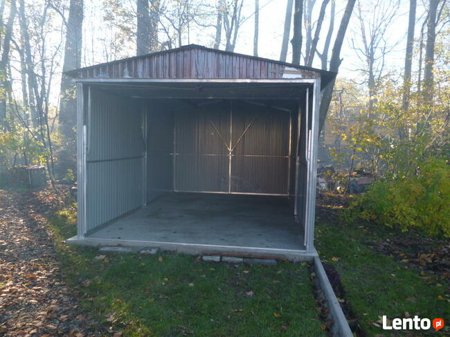 Garaż blaszany 3x5