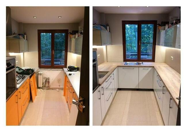 Wymiana frontów i blatów kuchennych niewielkim kosztem