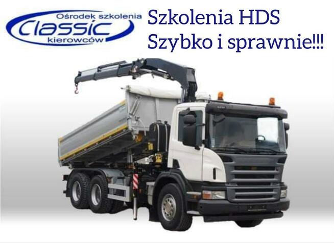 Kursy UDT, podesty ruchome, żurawie, HDS, suwnice