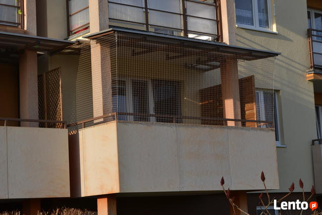 Siatka dla kota, siatka balkonowa