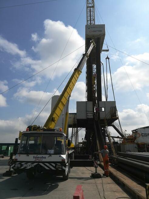 usługi dźwigiem do 110 t.Żuraw, podnośnik koszowy 35 metrów