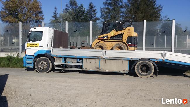 Pomoc drogowa Laweta platforma ATEGO 10 ton ładowności