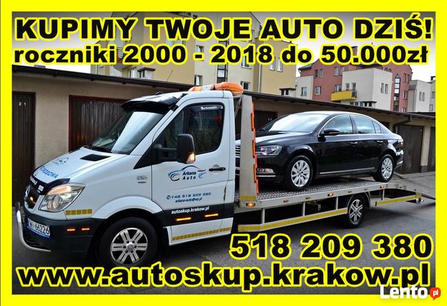 AUTO SKUP AUT do 1OO.OOO ZŁ GOTÓWKA / PRZELEW NATYCHMIASTOWY