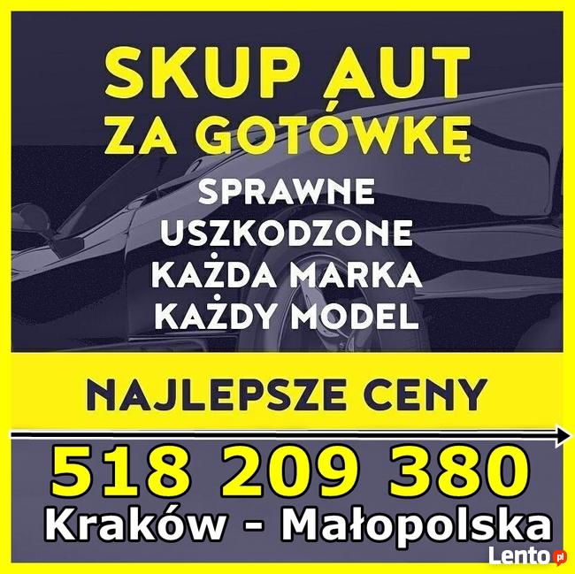 AUTO SKUP AUT do 1OO.OOO ZŁ GOTÓWKA / PRZELEW NATYCHMIASTOWY