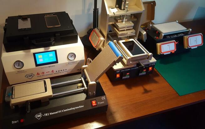 Wymiana szybki / wyświetlacza iPhone Samsung Huaweii Xiaomi