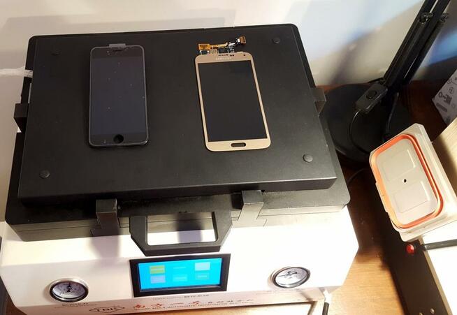 Wymiana szybki / wyświetlacza iPhone Samsung Huaweii Xiaomi