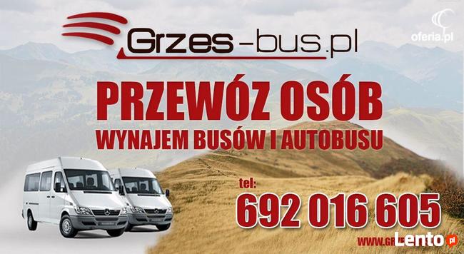 Grzes-Bus Bieszczady Przewóz osób wynajem busów autobusów