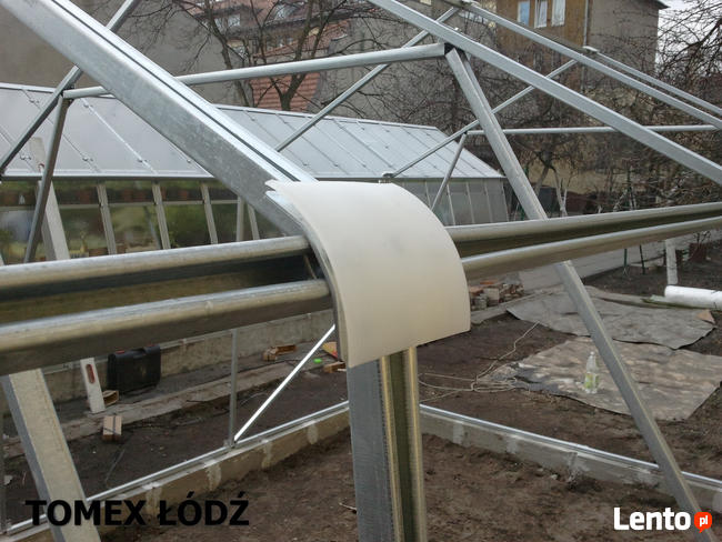 Tunel foliowy stalowy foliak szklarnia foliowa Super jakość