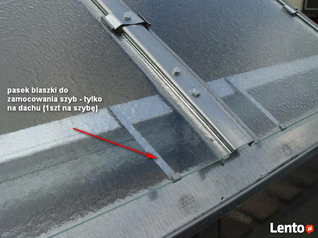 Szklarnia ogrodowa stalowa ocynkowana Bardzo mocna