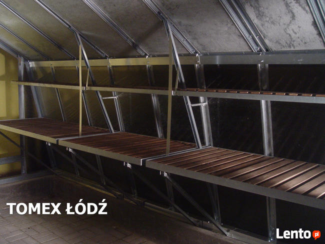 Szklarnia ogrodowa stalowa ocynkowana Bardzo mocna