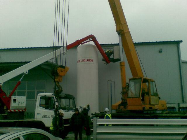 Usługi dźwigowe dźwigi usługi dźwigiem podnośnik koszowy