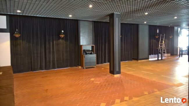 Projekt sceny - kurtyn - podestów itd.