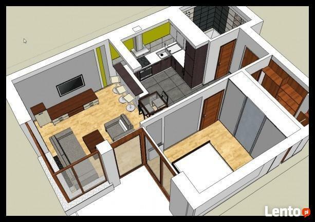 Grabiszynska - 48mkw Apartament 2 pok. - Corte Verona 2500zl