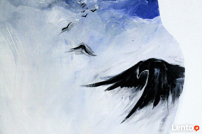 Obraz STRATOSFERA malowany na drewnie w kształcie kota