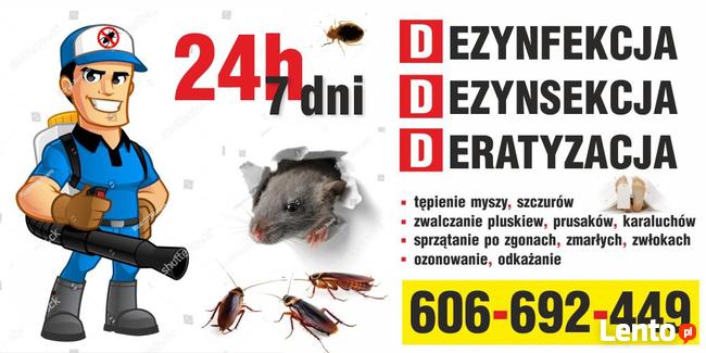 DERATYZACJA Kędzierzyn-Koźle śląskie opolskie 606-692-449
