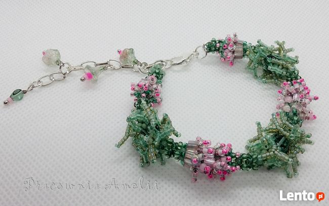 Unikatowa biżuteria autorska beading rękodzieło