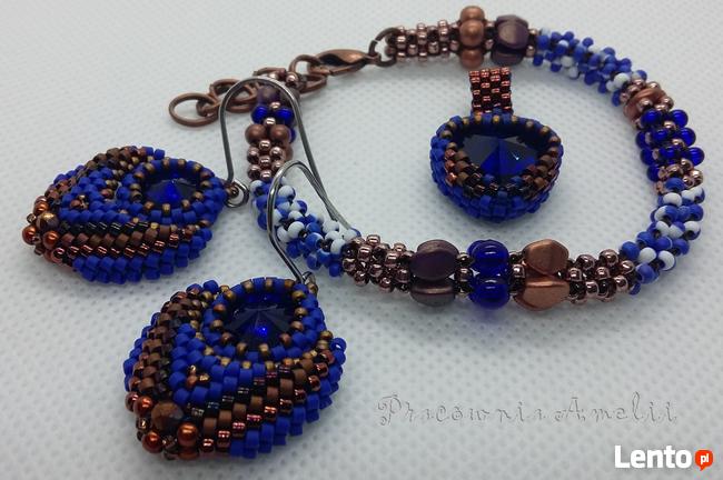 Unikatowa biżuteria autorska beading rękodzieło