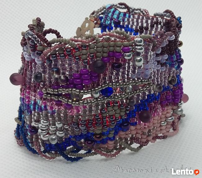 Unikatowa biżuteria autorska beading rękodzieło