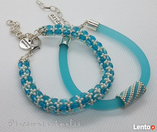 Unikatowa biżuteria autorska beading rękodzieło