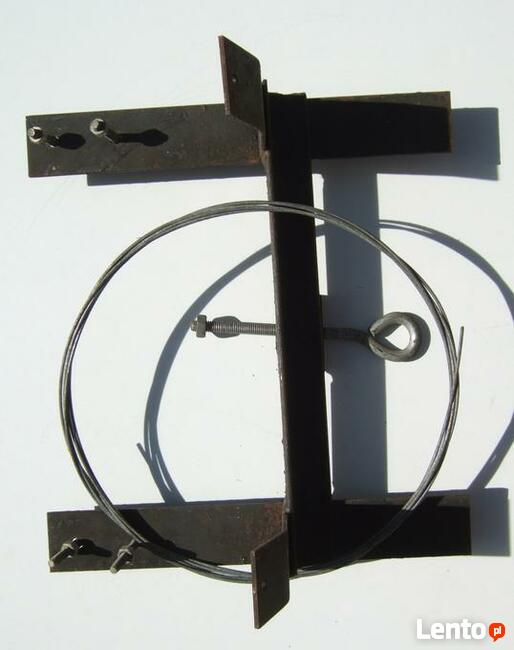 UCHWYT KOMINOWY MASZT OPASKA ANTEN DVBT KONSTRUKCJA STALOWA