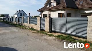 Ogrodzenia modułowe, łupane, klinkier -kompleksowy montaż