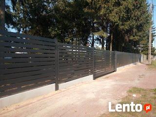 Ogrodzenia modułowe, łupane, klinkier -kompleksowy montaż