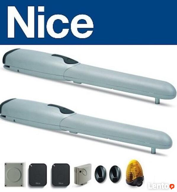 Montaż sprzedaż serwis automatyka Nice Napędy