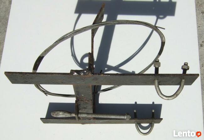 UCHWYT KOMINOWY MASZT OPASKA ANTEN DVBT KONSTRUKCJA STALOWA