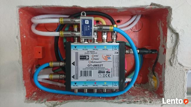 Ustawianie anten Pabianice Łask Dobroń Konstantynów A Dłutów