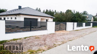 Ogrodzenia modułowe, łupane, klinkier -kompleksowy montaż