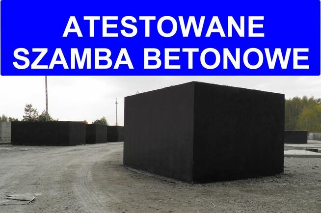 Szamba zbiornik na szambo betonowe zbiorniki na deszczówkę