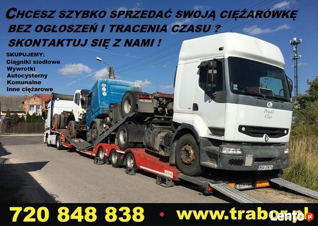 SKUP SAMOCHODÓW CIĘŻAROWYCH, CIĄGNIKÓW SIODŁOWYCH