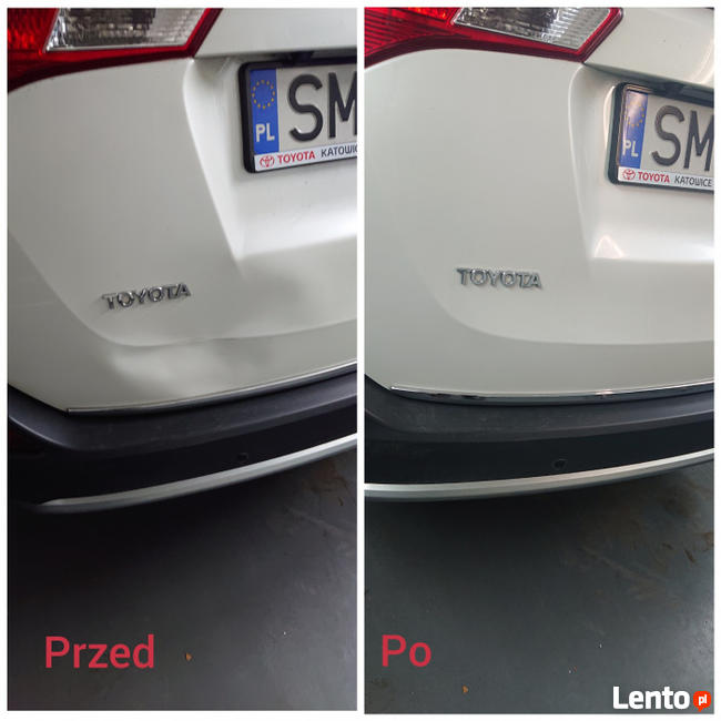 Usuwanie wgniecen po gradzie