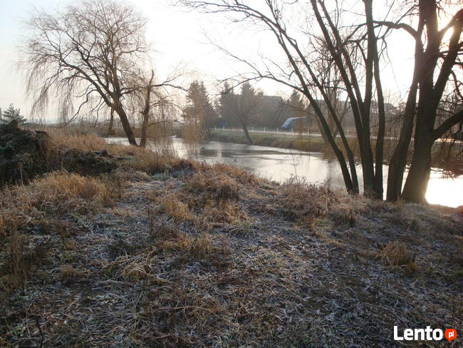 Atrakcyjna działka budowlana ze stawem