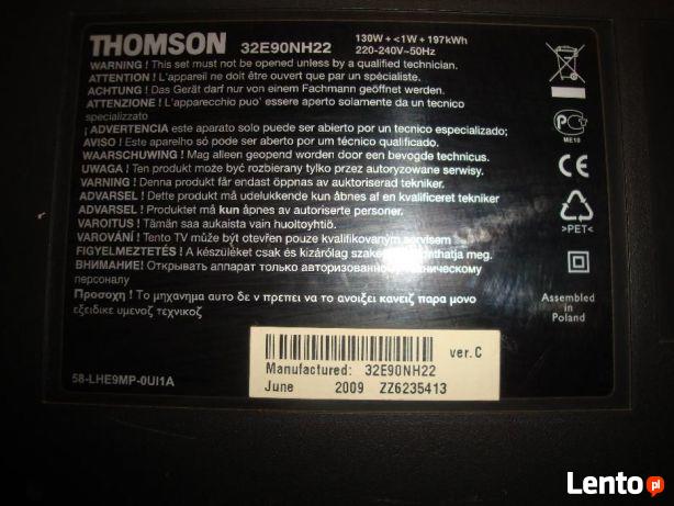 THOMSON 32 cale, model-32E90NH22 - uszkodzony !