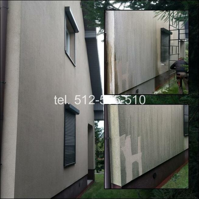 Mycie kostki brukowej, mycie elewacji, mycie dachów