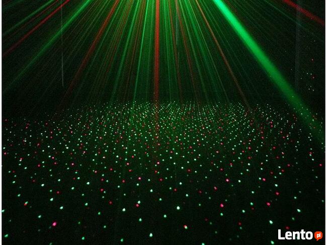 PROJEKTOR LASEROWY.REFLEKTOR Świąteczny.Laser LED.PILOT.Ruch
