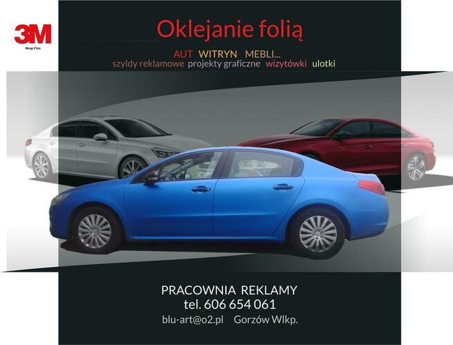 reklamowe oklejanie pojazdów REKLAMY