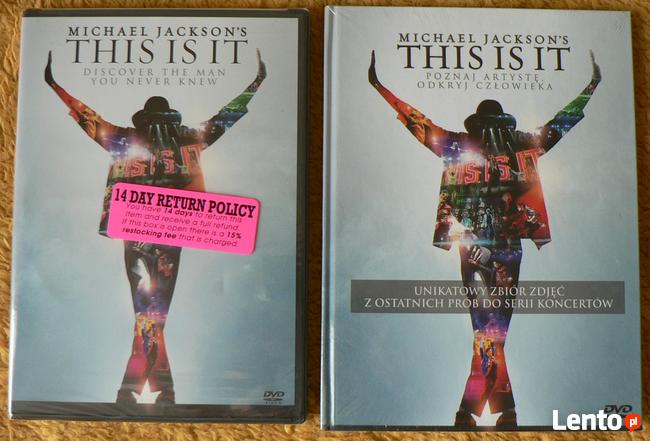 Michael Jackson - This Is It - DVD - 2 wydanie: PL, US