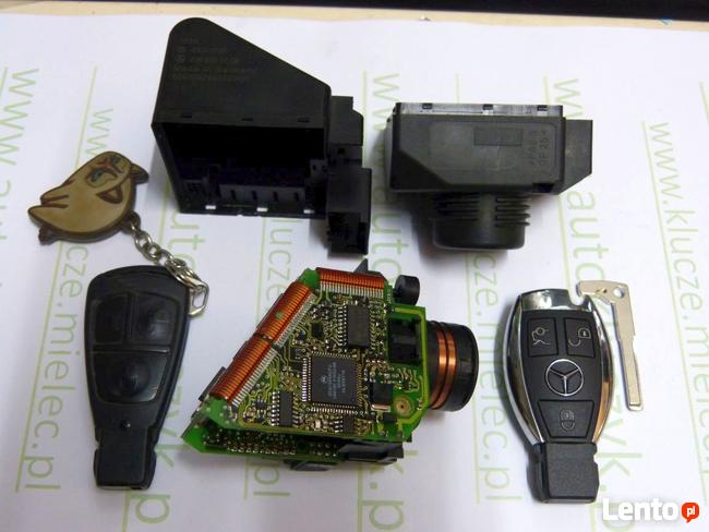 Kluczyk nowy chromowany rybka Mercedes Benz W210 W208 Mielec