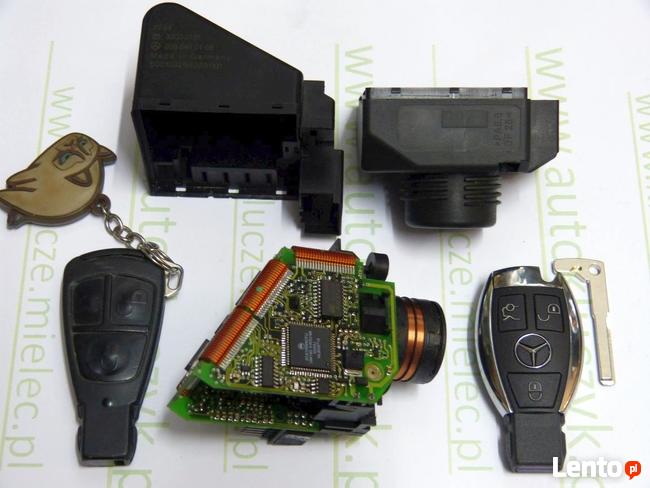 Kluczyk nowy chromowany rybka Mercedes Benz W210 W208 Mielec