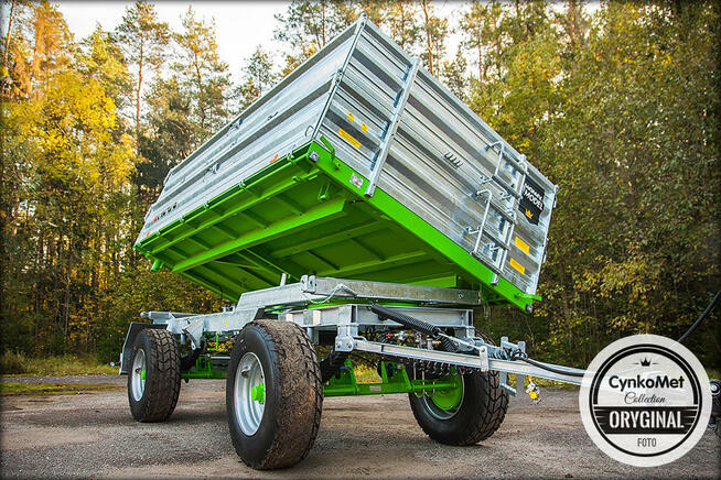 Przyczepa rolnicza T-104/6 10 T Cynkomet Czarna Białostocka,