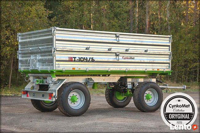 Przyczepa rolnicza T-104/6 10 T Cynkomet Czarna Białostocka,