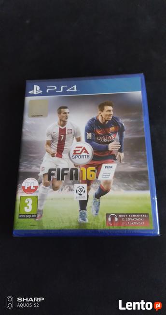 Gra FIFA 16 Nowa Folia Polska wersja 2016