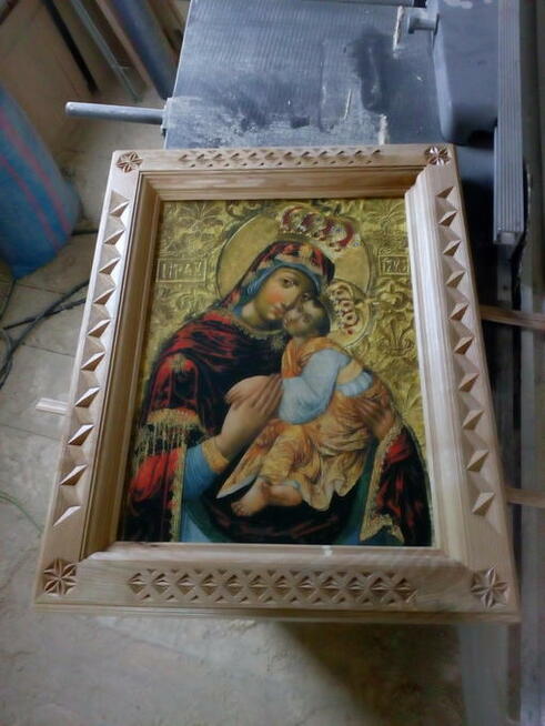 ramki drewniane na obrazy napisy drewniane