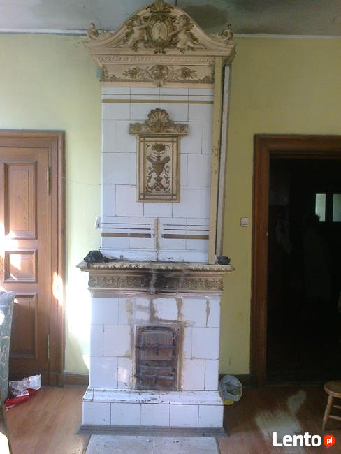 ZDUN-piece kaflowe-rozbiórka z własnym transportem, kafle.