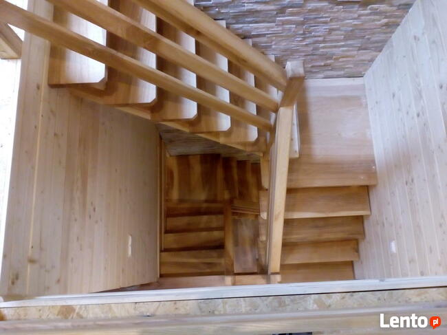 schody drewniane