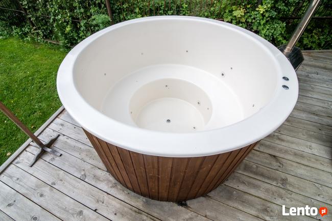 BALIA OGRODOWA KĄPIELOWA z wkładem z fiberglass 180 cm