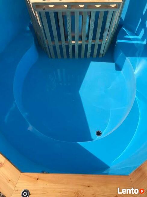 BALIA OGRODOWA KĄPIELOWA z wkładem z fiberglass 180 cm